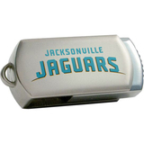 Centon DataStick Twist Jacksonville Jaguars Edition 4 GB Flash Drive - Silver