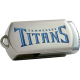 Centon DataStick Twist Tennessee Titans Edition 4 GB Flash Drive - Silver