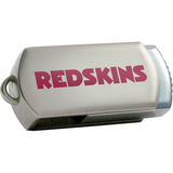 Centon DataStick Twist Washington Redskins Edition 4 GB Flash Drive - Silver