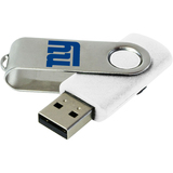 Centon DataStick Swivel New York Giants Edition 1 GB Flash Drive - White