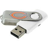 Centon DataStick Swivel Chicago Bears Edition 2 GB Flash Drive - White