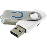 Centon DataStick Swivel Indianapolis Colts Edition 4 GB Flash Drive - White