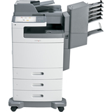 Lexmark X792DTME Laser Multifunction Printer - Color - Plain Paper Print - Floor Standing