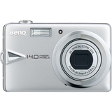 BenQ E1460 14 Megapixel Compact Camera - 5.05 mm-20.20 mm - Silver