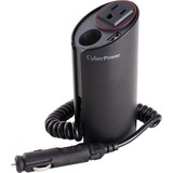 CyberPower CPS150CHU Mobile Power Inverter 150W with USB Charger - Cup Holder