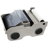 Fargo 45108 Ribbon Cartridge - Metallic Silver