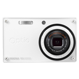 Pentax Optio RS1000 14 Megapixel Compact Camera - 4.90mm-19.60mm - White