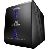 IOSAFE ioSafe SoloPRO 2 TB USB 2.0/eSATA Fireproof and Waterproof External Hard Drive with 1 Year Data Recovery Service SH2000GB1YR (Black)