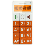 Just5 J509 Cellular Phone - Bar - Orange