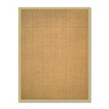 Anji Seagrass AMB0103 Area Rug with Khaki Border ANJAMB01030046