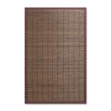 Anji Villager AMB0012 Coffee Traditional Bamboo Rug ANJAMB00120046