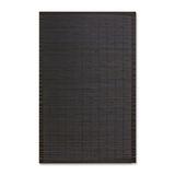 Anji Villager AMB0013 Ebony Traditional Bamboo Rug ANJAMB00130046
