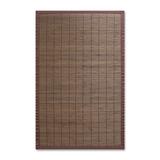 Anji Villager AMB0012 Coffee Traditional Bamboo Rug ANJAMB00120058