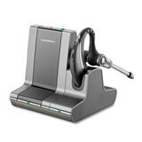Plantronics Savi WO200 Earset - Mono - Black, Silver