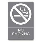 U.S. Stamp & Sign ADA Plastic No Smoking Sign USS4813