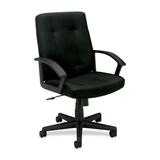 Basyx VL602 Mid Back Loop Arm Management Chair BSXVL602VA10