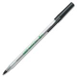 BIC Round Stic Ballpoint Pen BICGSME11BK