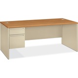 HON HON 38294L Pedestal Desk with Lock