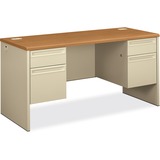 HON HON 38852 Kneespace Credenza with Lock