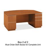50DBF72A2GA - bbf Milano 2 Series Bow Front Pedestal Desk Box 2 of 2