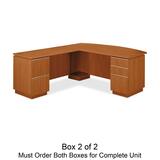 Bush Milano 2 Series Left L Desk Box 2 of 2