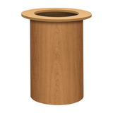 HON BLCY02 Laminate Cylinder Conference Table Base HONBLCY02C