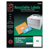 Simon Recyclable Return Address Label