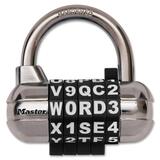 Master Lock Combination Alpha Padlock MLK1534DBLK