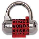 Master Lock Combination Alpha Padlock MLK1534DRED