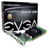 EVGA EVGA 512-P3-1300-LR GeForce 8400 GS Graphic Card - 520 MHz Core - 512 MB DDR3 SDRAM - PCI Express 2.0