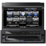 VZ401 - Clarion VZ401 Car DVD Player - 7" LCD - 80 W RMS - Single DIN