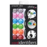 LEE Dotz Reusable Cord Identifiers LEE21201