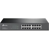 TP-LINK USA CORPORATION TP-LINK TL-SG1016D 10/100/1000Mbps 16-Port Gigabit 13-inch Rackmountable Switch, 32Gbps Capacity