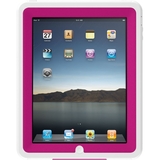 Otterbox Defender APL2-IPAD1-44-C4OTR Skin for Tablet PC - Hot Pink, White