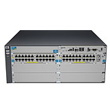 HEWLETT-PACKARD HP E5406-44G-PoE+/2XG-SFP+ v2 zl Switch Chassis