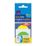 Avery NoteTabs Round Edge Citrus Note Tab AVE16306