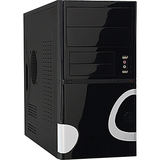 Foxconn TLM720 System Cabinet - Full-tower - Black, Silver - Steel