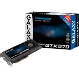 GALAXY 57NKH3HS00GZ GeForce GTX 570 Graphics Card - 732 MHz Core - 1.20 GB GDDR5 SDRAM - PCI Express 2.0 x16