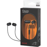 Maxell EN5 Earphone - Stereo - Black - Mini-phone