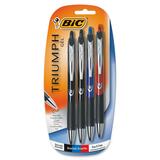 BIC Triumph 537RT Gel Pen BICRTR57P41ASST