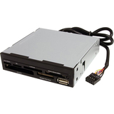 StarTech.com 3.5in Front Bay 22-in-1 USB 2.0 Multi Media Memory Card R - 35FCREADBK2