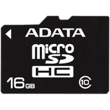 ADATA 16GB microSDHC Micro Secure Digital High Capacity Class 10 Flash Card W/ SD Adapter