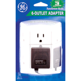 GE GE 6-Outlet In-Wall Adapter