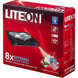 PLDS eNAU608 DVD-Writer - Black - External