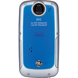 GE DV1 Digital Camcorder - 2.5" LCD - CMOS - Aqua Blue