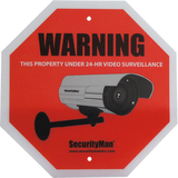 SECURITYMAN SecurityMan SIGN2PK-EN Caution Sign
