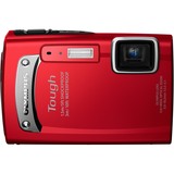 Olympus Tough TG-310 14 Megapixel Compact Camera - 5 mm-18.20 mm - Red