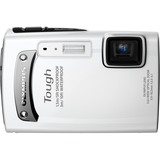 Olympus Tough TG-310 14 Megapixel Compact Camera - 5 mm-18.20 mm - White