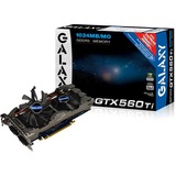 GALAXY 56NGH6HS4IXZ GeForce GTX 560 Ti Graphics Card - 835 MHz Core - 1 GB DDR5 SDRAM - PCI Express 2.0 x16