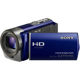 Sony Handycam HDR-CX130 Digital Camcorder - 3" - Touchscreen LCD - CMOS - Full HD, SD - Blue HDRCX130L